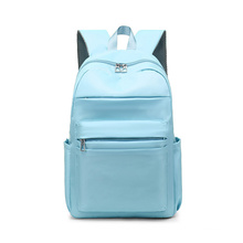 DEQI Name Brand School Bag for Girls Boys Waterproof Travel Backpack Laptop Bag with Earphone Hole